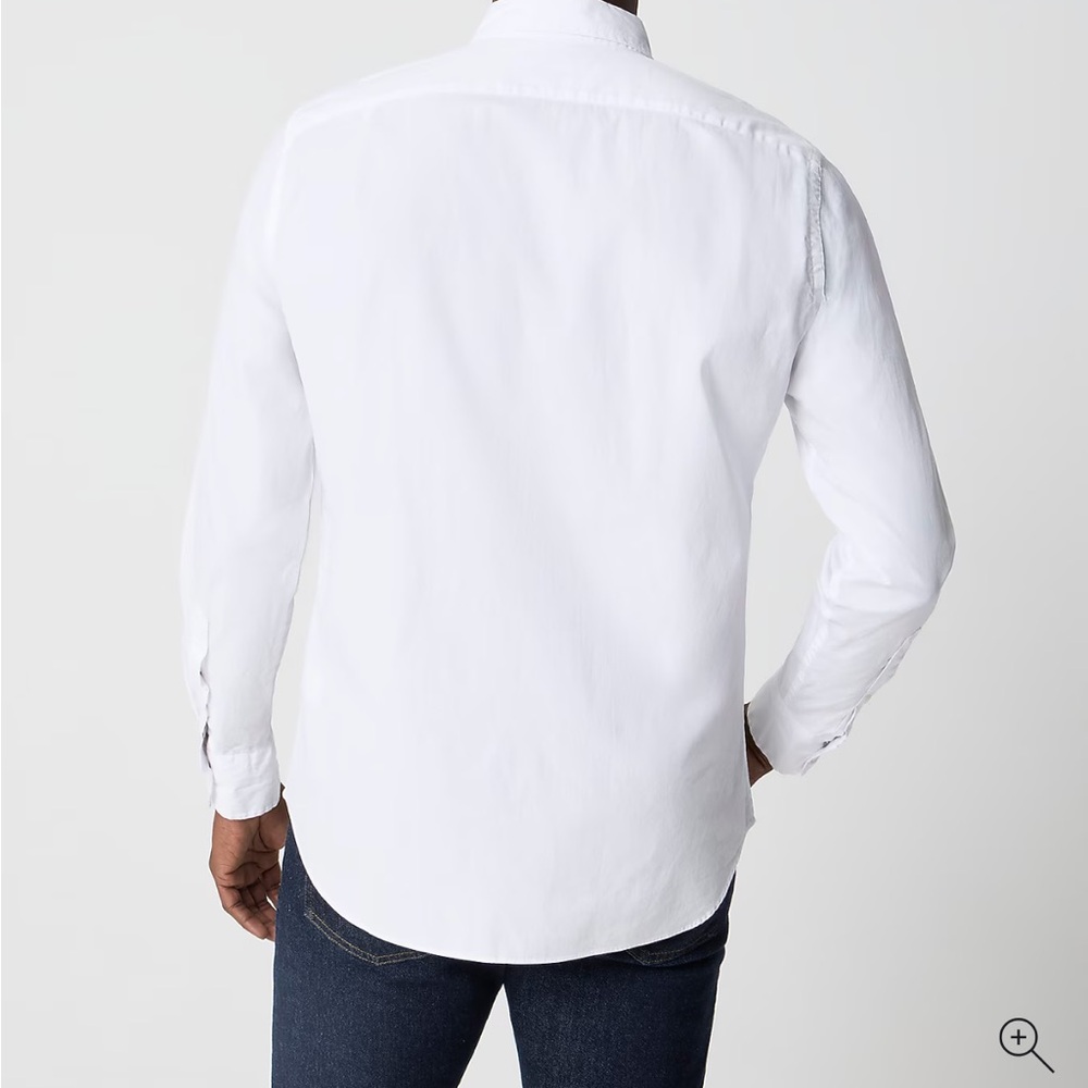 NWT J.CREW Slim flex casual shirt - Sz. Med - Picture 2 of 4